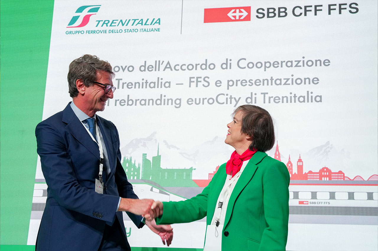 Trenitalia rinnova accordo con le Ferrovie Svizzere - Travelnostop