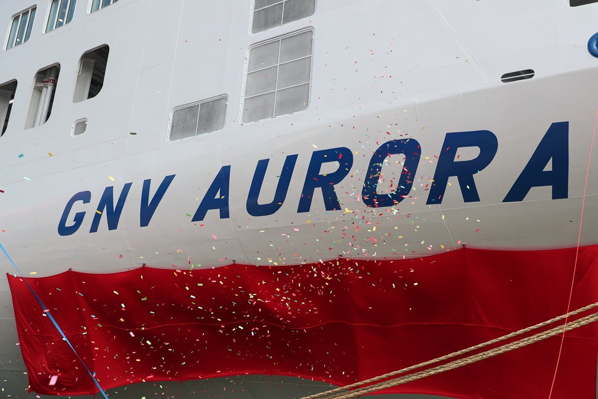 Gnv Rent Gnv prede in consegna Gnv Aurora, seconda unità a GNL - Travelnostop